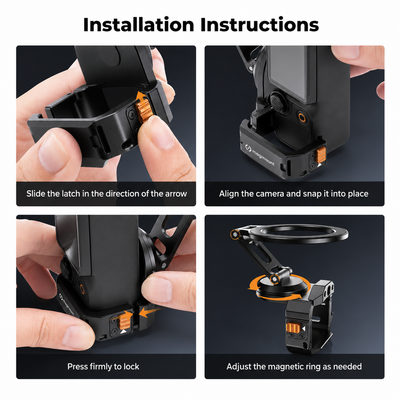 MagMount Pro for DJI Osmo Pocket 3